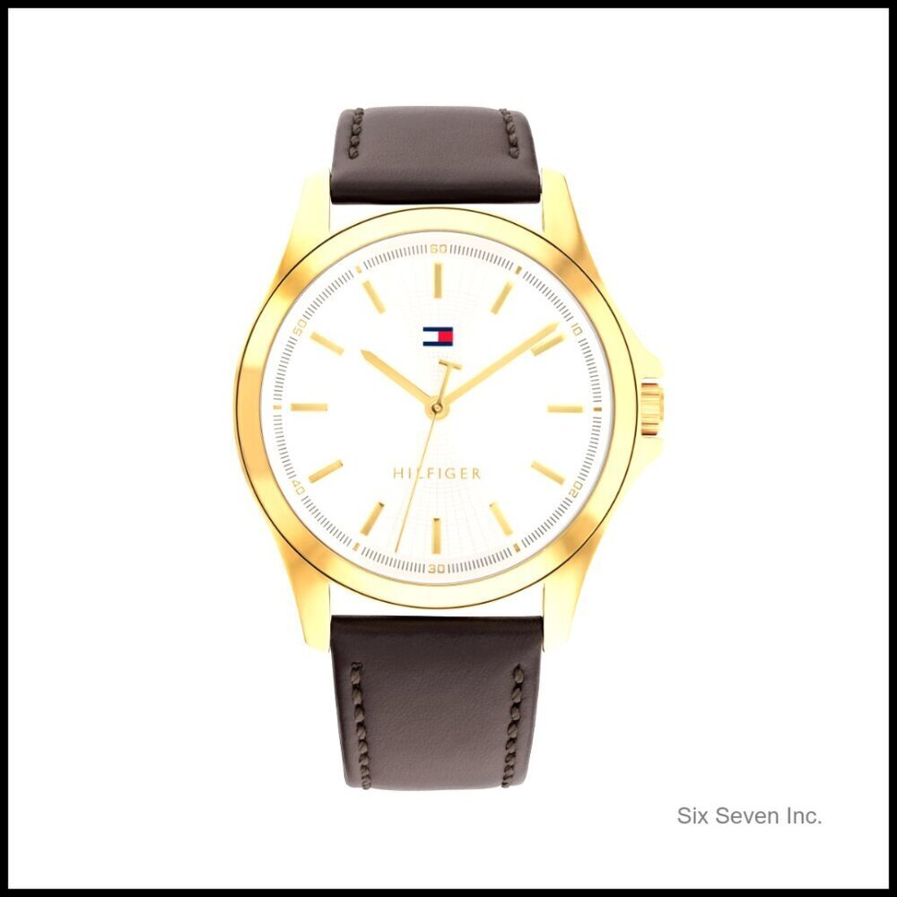 Men's Quartz Watch Leather Strap Modern Everyday Timepiece Minimal Classic